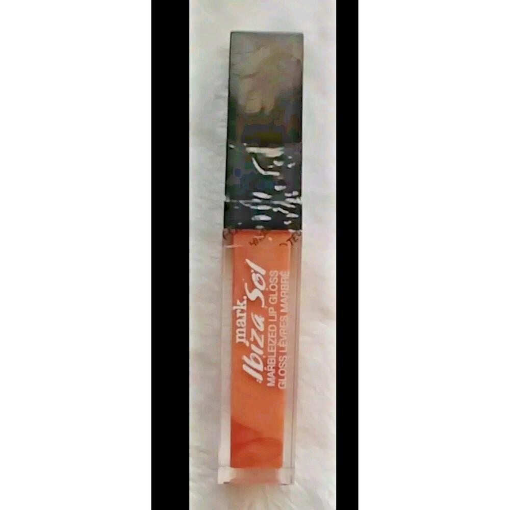 lip gloss New Avon Mark Ibiza Sol lip peach color care beauty